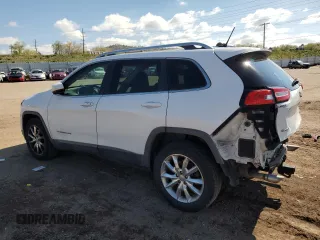2014 Jeep Cherokee Limited с VIN 1C4PJMDS8EW211756, выставлен на аукционе Copart как лот 56301835 с пробегом 160 958 миль миль и Списание • Salvage title. История ставок и продаж доступна на DreamBid. Изображение 2.