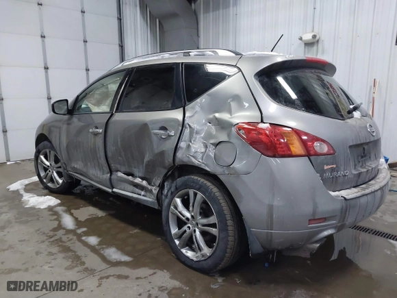 2010 Nissan Murano SL with VIN JN8AZ1MW1AW108855, listed as a IAAI auction lot 41543840 with 156,286 mi miles. Bid and sale history available at carsss.com. Image 3.