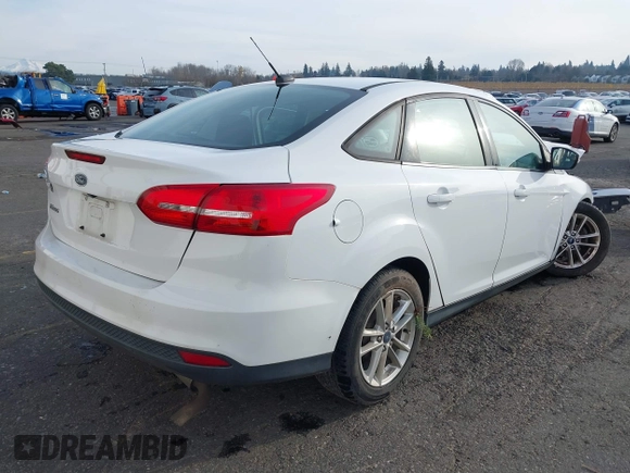 2016 Ford Focus SE с VIN 1FADP3F20GL332154, выставлен на аукционе IAAI как лот 41068931 с пробегом Не указан миль и . История ставок и продаж доступна на DreamBid. Изображение 4.