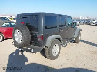 2017 Jeep Wrangler Unlimited Sport with VIN 1C4BJWDG4HL634468, listed as a IAAI auction lot 41668747 with 88,691 mi miles. Bid and sale history available at carsss.com. Image 4.