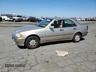 2000 Mercedes-Benz C 230 Kompressor with VIN WDBHA24G5YA826317, listed as a Copart auction lot 69146854 with 103,928 mi miles and Salvage Title. Bid and sale history available at carsss.com. Image 1.