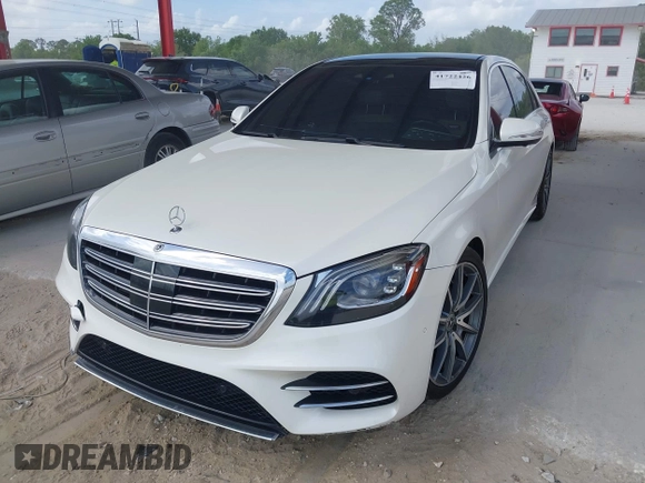 2018 Mercedes-Benz S 560 with VIN WDDUG8GB3JA380620, listed as a IAAI auction lot 41722426 with 94,007 mi miles and . Bid and sale history available at carsss.com. Image 17.