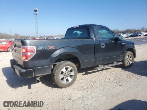 2013 Ford F-150 XL with VIN 1FTMF1CF9DFB44509, listed as a Copart auction lot 85243904 with 121,427 mi miles and Salvage title. Bid and sale history available at DreamBid. Image 3.