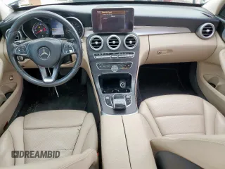 2016 Mercedes-Benz C 300 with VIN 55SWF4JB1GU154078, listed as a Copart auction lot 60606455 with 99,455 mi miles and Salvage title. Bid and sale history available at DreamBid. Image 8.
