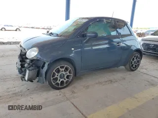 2018 FIAT 500 Pop with VIN 3C3CFFKH2JT425794, listed as a Copart auction lot 64994215 with 62,287 mi miles and Salvage title. Bid and sale history available at DreamBid. Image 1.