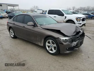 2015 BMW 3 Series 320i xDrive with VIN WBA3C3C57FK201191, listed as a Copart auction lot 43704805 with 153,315 mi miles and Salvage title. Bid and sale history available at DreamBid. Image 4.