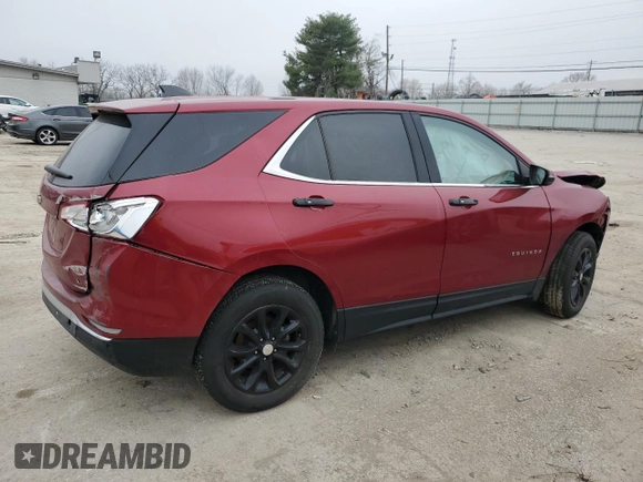 2019 Chevrolet Equinox LT with VIN 3GNAXKEV6KS570152, listed as a Copart auction lot 43752385 with 80,144 mi miles and Salvage Title. Bid and sale history available at DreamBid. Image 3.