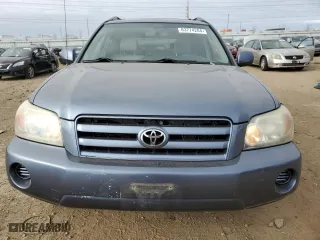 2006 Toyota Highlander with VIN JTEGP21A560097665, listed as a Copart auction lot 83774204 with 165,378 mi miles and Salvage Title. Bid and sale history available at carsss.com. Image 5.