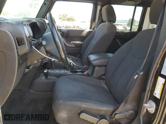 2017 Jeep Wrangler Unlimited Sport with VIN 1C4BJWDG3HL683354, listed as a Copart auction lot 63024845 with 52,813 mi miles and Salvage title. Bid and sale history available at DreamBid. Image 7.