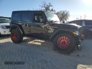 2023 Jeep Wrangler Rubicon z VIN 1C4HJXFN3PW618061, wystawiony jako Copart lot #81957524 z przebiegiem 25 880 mil mil oraz Szkoda całkowita • Salvage title. Historia ofert i sprzedaży dostępna na DreamBid. Obrazek 4.