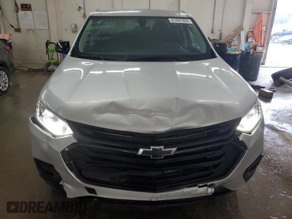 2020 Chevrolet Traverse LS with VIN 1GNERFKW1LJ130830, listed as a Copart auction lot 61297324 with 97,301 mi miles and Salvage Title. Bid and sale history available at carsss.com. Image 5.