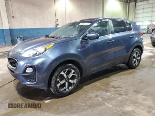 2021 Kia Sportage LX with VIN KNDPMCAC1M7867367, listed as a Copart auction lot 48882475 with 121,620 mi miles and Salvage Title. Bid and sale history available at DreamBid. Image 1.