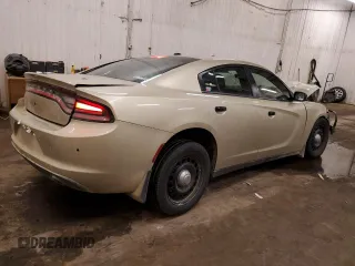 2018 Dodge Charger Police with VIN 2C3CDXKT6JH330051, listed as a Copart auction lot 89269665 with 151,302 mi miles and Salvage Title. Bid and sale history available at carsss.com. Image 3.