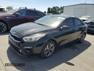 2019 Kia Forte LXS with VIN 3KPF24AD1KE096583, listed as a Copart auction lot 57164315 with 85,052 mi miles and Salvage title. Bid and sale history available at DreamBid. Image 1.