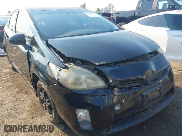 2011 Toyota Prius I with VIN JTDKN3DU0B1401019, listed as a IAAI auction lot 41218728 with 180,039 mi miles and . Bid and sale history available at DreamBid. Image 6.