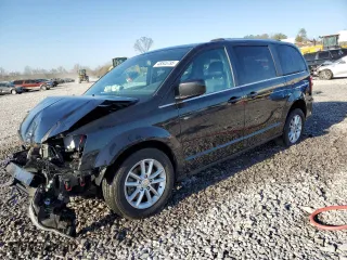 2019 Dodge Grand Caravan SXT with VIN 2C4RDGCG5KR519017, listed as a Copart auction lot 48545795 with 158,347 mi miles and Salvage Title. Bid and sale history available at carsss.com. Image 1.