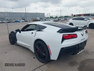 2015 Chevrolet Corvette Z51 3LT with VIN 1G1YL2D76F5112867, listed as a IAAI auction lot 39194815 with 64,225 mi miles. Bid and sale history available at carsss.com. Image 3.