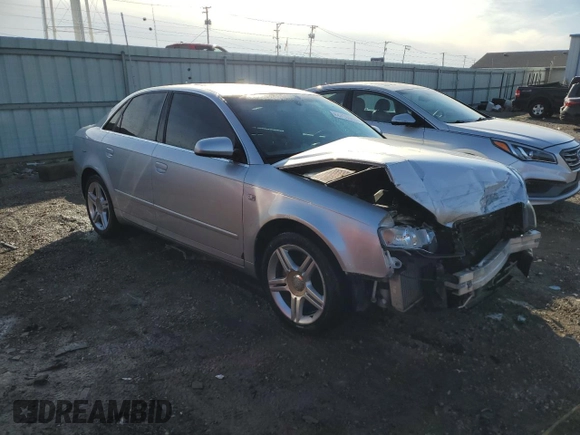 2006 Audi A4 2.0T with VIN WAUDF78E66A172753, listed as a Copart auction lot 44710485 with 191,059 mi miles and Non Repairable. Bid and sale history available at carsss.com. Image 4.
