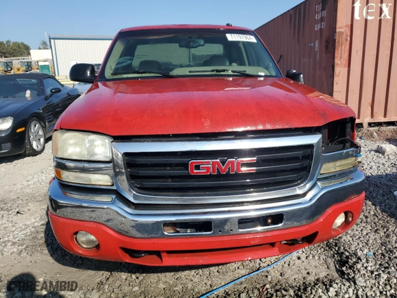 2003 GMC Sierra 1500 SLE with VIN 2GTEC19TX31369134, listed as a Copart auction lot 71197964 with 0 mi miles and Salvage Title. Bid and sale history available at carsss.com. Image 5.