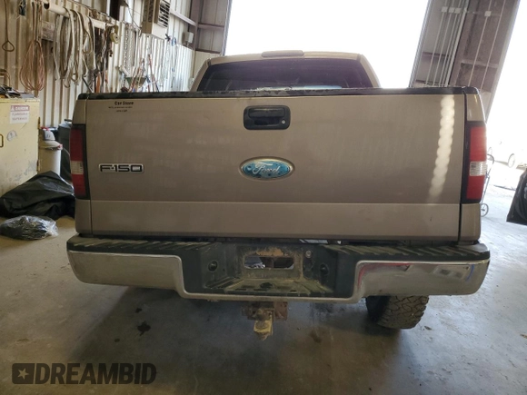 2006 Ford F-150 XLT with VIN 1FTRW14W06KB74836, listed as a Copart auction lot 84563484 with 0 mi miles and Salvage Title. Bid and sale history available at carsss.com. Image 6.