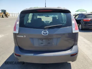 2010 Mazda 5 Sport with VIN JM1CR2WL6A0368572, listed as a Copart auction lot 62604545 with 84,537 mi miles and Salvage title. Bid and sale history available at DreamBid. Image 6.