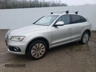 2013 Audi Q5 Hybrid Prestige with VIN WA1C8AFP3DA026893, listed as a Copart auction lot 44753145 with 140,282 mi miles and Clean title. Bid and sale history available at DreamBid. Image 1.