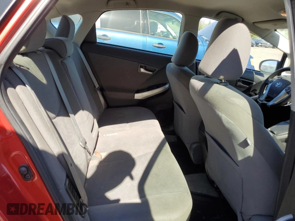 2013 Toyota Prius One with VIN JTDKN3DU8D0355741, listed as a Copart auction lot 53529295 with 125,550 mi miles and Salvage Title. Bid and sale history available at DreamBid. Image 10.