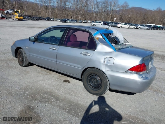 2004 Mitsubishi Lancer ES with VIN JA3AJ26E64U035168, listed as a IAAI auction lot 41625806 with 176,232 mi miles. Bid and sale history available at carsss.com. Image 3.