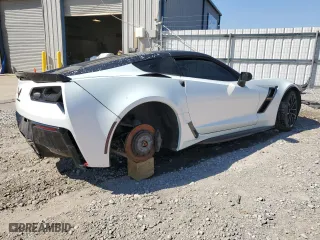 2019 Chevrolet Corvette Grand Sport 2LT with VIN 1G1YY2D70K5100855, listed as a Copart auction lot 47391075 with 28,474 mi miles and Clean Title. Bid and sale history available at carsss.com. Image 3.