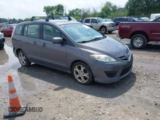 2010 Mazda 5 Sport with VIN JM1CR2W31A0375560, listed as a IAAI auction lot 42618380 with 171,910 mi miles and . Bid and sale history available at DreamBid. Image 1.