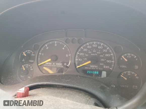 2000 Chevrolet Blazer LT z VIN 1GNDT13WXY2276000, wystawiony jako Copart lot #72736464 z przebiegiem 204 388 mil mil oraz Szkoda całkowita • Salvage title. Historia ofert i sprzedaży dostępna na DreamBid. Obrazek 9.