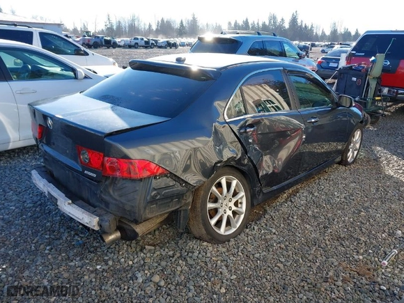 2008 Acura TSX with VIN JH4CL96808C002538, listed as a IAAI auction lot 41533262 with 221544 miles. Bid and sale history available at carsss.com. Image 4.