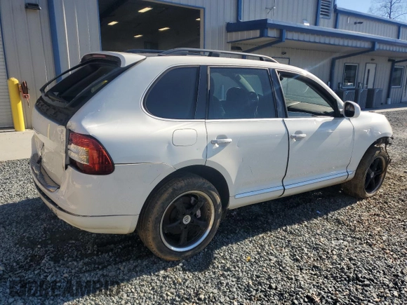 2005 Porsche Cayenne with VIN WP1AA29P45LA21418, listed as a Copart auction lot 80732313 with 97,518 mi miles and Salvage Title. Bid and sale history available at carsss.com. Image 3.