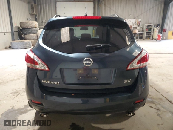 2014 Nissan Murano SV with VIN JN8AZ1MU3EW417456, listed as a Copart auction lot 72687934 with 48,736 mi miles and Salvage Title. Bid and sale history available at carsss.com. Image 6.