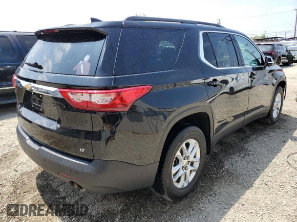 2019 Chevrolet Traverse LT z VIN 1GNERHKW9KJ173404, wystawiony jako Copart lot #58532605 z przebiegiem 105 730 mil mil oraz Szkoda całkowita • Salvage title. Historia ofert i sprzedaży dostępna na DreamBid. Obrazek 3.