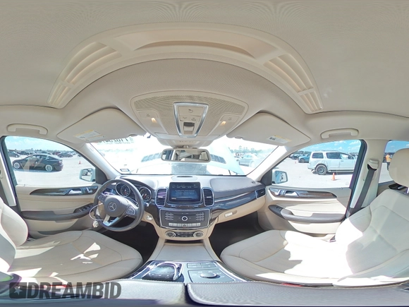 2017 Mercedes-Benz GLS 450 with VIN 4JGDF6EE9HA851724, listed as a Copart auction lot 71825474 with 38,626 mi miles and Salvage Title. Bid and sale history available at DreamBid. Image 13.