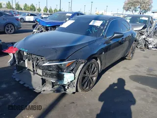 2021 Lexus IS 350 F Sport with VIN JTHGZ1B20M5037646, listed as a IAAI auction lot 42520797 with 76,935 mi miles and . Bid and sale history available at DreamBid. Image 18.