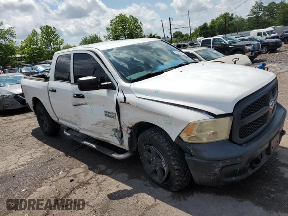 2014 Ram 1500 Tradesman with VIN 1C6RR7KG5ES351361, listed as a Copart auction lot 59755415 with 142,737 mi miles and Salvage title. Bid and sale history available at DreamBid. Image 4.