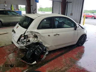 2015 FIAT 500 Abarth with VIN 3C3CFFFHXFT601900, listed as a Copart auction lot 62827495 with 21,274 mi miles and Salvage title. Bid and sale history available at DreamBid. Image 3.