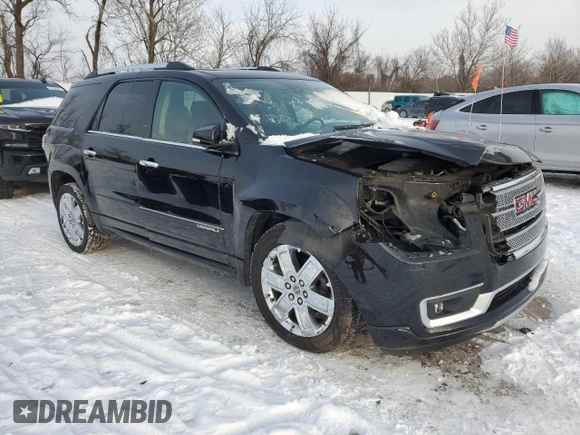 2016 GMC Acadia Denali with VIN 1GKKVTKD4GJ260146, listed as a Copart auction lot 46232285 with 0 mi miles and Salvage Title. Bid and sale history available at carsss.com. Image 4.