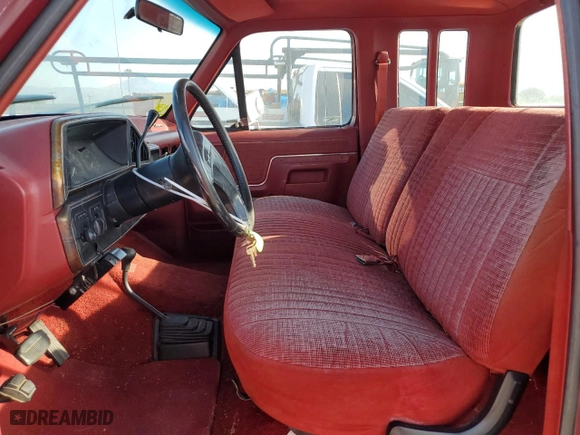 1991 Ford F-250 HD with VIN 1FTHX26GXMKA34021, listed as a Copart auction lot 57967414 with NaN miles and Salvage Title. Bid and sale history available at carsss.com. Image 7.