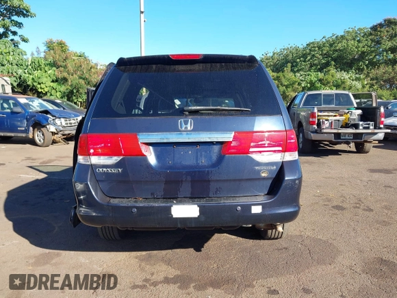 2008 Honda Odyssey Touring with VIN 5FNRL38818B021382, listed as a IAAI auction lot 41116757 with 6,894 mi miles. Bid and sale history available at carsss.com. Image 16.