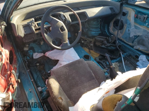 1991 Honda Civic z VIN 2HGED7366MH518166, wystawiony jako Copart lot #87556605 z przebiegiem Nie podano mil oraz Szkoda całkowita • Salvage title. Historia ofert i sprzedaży dostępna na DreamBid. Obrazek 8.