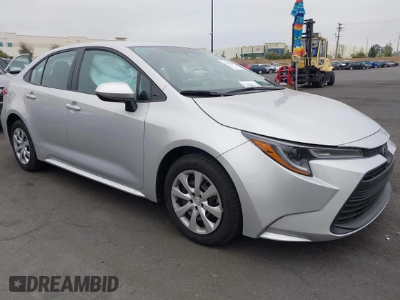 2024 Toyota Corolla LE с VIN 5YFB4MDEXRP106971, выставлен на аукционе IAAI как лот 42100664 с пробегом 2 107 миль миль и . История ставок и продаж доступна на DreamBid. Изображение 1.