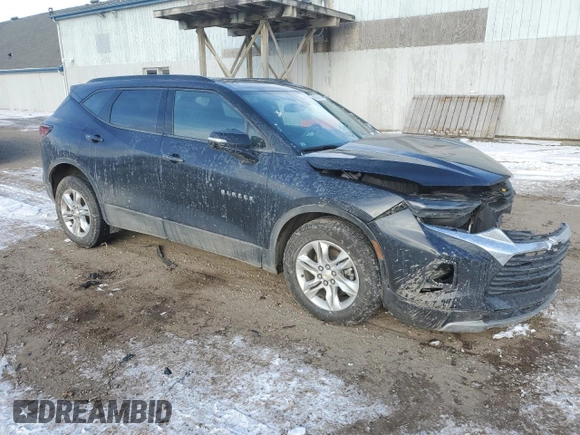 2021 Chevrolet Blazer LT z VIN 3GNKBHRS7MS526461, wystawiony jako Copart lot #83746194 z przebiegiem 62 816 mil mil oraz Szkoda całkowita • Salvage title. Historia ofert i sprzedaży dostępna na DreamBid. Obrazek 4.