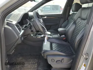 2021 Audi SQ5 Premium Plus with VIN WA1B4AFY9M2139595, listed as a Copart auction lot 48438494 with 28,979 mi miles and . Bid and sale history available at DreamBid. Image 7.