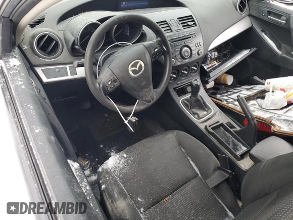 2012 Mazda 3 GX with VIN JM1BL1KF0C1598323, listed as a Copart auction lot 88100315 with Not Provided miles and Clean Title. Bid and sale history available at carsss.com. Image 8.