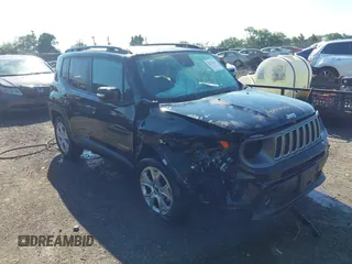 2022 Jeep Renegade Limited с VIN ZACNJDD11NPN71962, выставлен на аукционе IAAI как лот 42374425 с пробегом 40 223 миль миль и . История ставок и продаж доступна на DreamBid. Изображение 1.