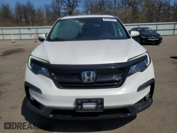 2022 Honda Pilot Special Edition with VIN 5FNYF6H20NB076157, listed as a Copart auction lot 52747925 with 52,088 mi miles and Salvage Title. Bid and sale history available at carsss.com. Image 5.
