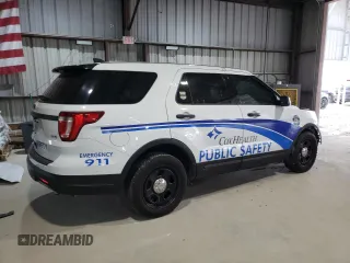 2019 Ford Police Interceptor Utility z VIN 1FM5K8AR5KGA29513, wystawiony jako Copart lot #51935155 z przebiegiem 37 220 mil mil oraz Szkoda całkowita • Salvage title. Historia ofert i sprzedaży dostępna na DreamBid. Obrazek 3.